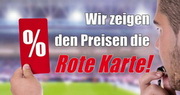 e-pm Mailingaktion - Artikel-Nr. 616999 Rote Karte - Mailing Maxikarte Fussball