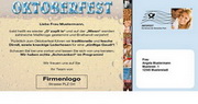 e-pm Mailingaktion - Artikel-Nr. 617030 O zapft is - Mailing Maxikarte Oktoberfest