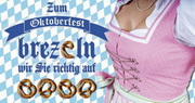 e-pm Mailingaktion - Artikel-Nr. 617032 Aufbrezeln - Mailing Maxikarte Oktoberfest