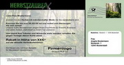 e-pm Mailingaktion - Artikel-Nr. 617050 Herbstzauber - Mailing Maxikarte Herbst