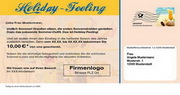 e-pm Mailingaktion - Artikel-Nr. 617052 Holiday Feeling - Mailing Maxikarte 

Sommer