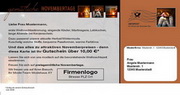 e-pm Mailingaktion - Artikel-Nr. 617063 Novembertage - Mailing Maxikarte Vor-Advent