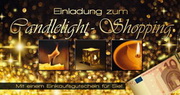 e-pm Mailingaktion - Artikel-Nr. 617070 Candlelight Shopping - Mailing Maxikarte Vor-Advent