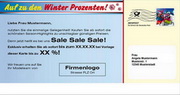 e-pm Mailingaktion - Artikel-Nr. 617074 Winter Prozente - Mailing Maxikarte Winter