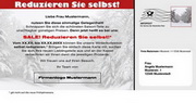 e-pm Mailingaktion - Artikel-Nr. 617094 Sale - Mailing individuelle Maxikarte Winter