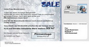 e-pm Mailingaktion - Artikel-Nr. 617095 SALE - Mailing Maxikarte Winter