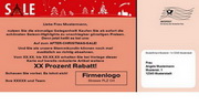 e-pm Mailingaktion - Artikel-Nr. 617100 After Christmas Sale - Mailing Maxikarte Jahresfinale