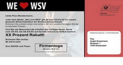 e-pm Mailingaktion - Artikel-Nr. 617104 We Love WSV - Mailing Maxikarte Winter