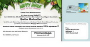 e-pm Mailingaktion - Artikel-Nr. 617119 Happy Hour - Mailing Maxikarte 

Sommer