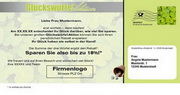 e-pm Mailingaktion - Artikel-Nr. 617127 Glckswrfel - Mailing Maxikarte Glcksbonus
