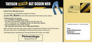 e-pm Mailingaktion - Artikel-Nr. 617132 Tausch Aktion - Mailing Maxikarte Hosenaktion