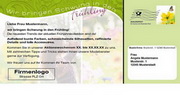 e-pm Mailingaktion - Artikel-Nr. 617157 Schwung - Mailing Maxikarte frühjahr