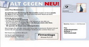 e-pm Mailingaktion - Artikel-Nr. 617177 Alt gegen Neu - Mailing Maxikarte Hosenaktion