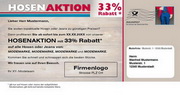 e-pm Mailingaktion - Artikel-Nr. 617181 Hosenaktion - Mailing Maxikarte fr Dialogpost