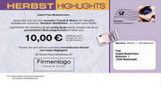 e-pm Mailingaktion - Artikel-Nr. 617207 Herbst Highlights - Mailing Maxikarte Herbst