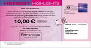 e-pm Mailingaktion - Artikel-Nr. 617208 Herbst Highlights - Mailing Maxikarte Herbst