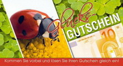 e-pm Mailingaktion - Artikel-Nr. 617223 Glcks Gutschein - Mailing Maxikarte Glcksbonus