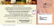 e-pm Mailingaktion - Artikel-Nr. 617241 Herbst-Gutschein - Mailing Maxikarte Herbst