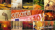 e-pm Mailingaktion - Artikel-Nr. 617241 Herbst-Gutschein - Mailing Maxikarte Herbst