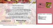 e-pm Mailingaktion - Artikel-Nr. 617247 Willkommen - Mailing Maxikarte Herbst