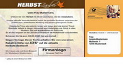 e-pm Mailingaktion - Artikel-Nr. 617253 Herbstzauber - Mailing Maxikarte Herbst