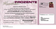 e-pm Mailingaktion - Artikel-Nr. 617255 Kuschel Prozente - Mailing Maxikarte Winter