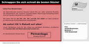 e-pm Mailingaktion - Artikel-Nr. 617265 Raumungsverkauf - Mailing Maxikarte Räumungsverkauf