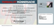 e-pm Mailingaktion - Artikel-Nr. 617288 Mnnersache - Mailing Maxikarte Fussball