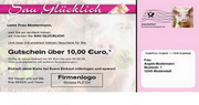 e-pm Mailingaktion - Artikel-Nr. 617304 Sau Glcklich - Mailing Maxikarte Glcksbonus