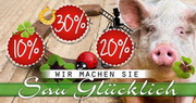 e-pm Mailingaktion - Artikel-Nr. 617305 Sau Glcklich - Mailing Maxikarte Glcksbonus