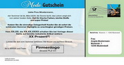 e-pm Mailingaktion - Artikel-Nr. 617322 Mode Gutschein - Mailing Maxikarte 

Sommer
