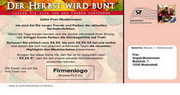 e-pm Mailingaktion - Artikel-Nr. 617328 Herbst wird bunt - Mailing Maxikarte Herbst