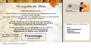 e-pm Mailingaktion - Artikel-Nr. 617331 Herbst vergolden - Mailing Maxikarte Herbst