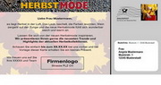 e-pm Mailingaktion - Artikel-Nr. 617336 Herbstmode - Mailing Maxikarte Herbst