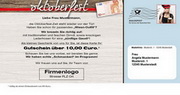 e-pm Mailingaktion - Artikel-Nr. 617347 Oktoberfest - Mailing Maxikarte für Dialogpost