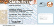 e-pm Mailingaktion - Artikel-Nr. 617348 Oktoberfest - Mailing Maxikarte für Dialogpost