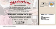 e-pm Mailingaktion - Artikel-Nr. 617349 Oktoberfest - Mailing Maxikarte für Dialogpost