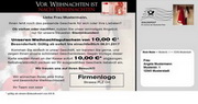 e-pm Mailingaktion - Artikel-Nr. 617381 nach Weihnachten - Mailing Maxikarte Jahresfinale