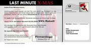 e-pm Mailingaktion - Artikel-Nr. 617382 Last Minute Sale - Mailing Maxikarte Jahresfinale