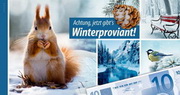 e-pm Mailingaktion - Artikel-Nr. 617391 Winterproviant - Mailing Maxikarte Winter