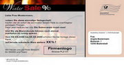 e-pm Mailingaktion - Artikel-Nr. 617392 Winter Sale - Mailing Maxikarte Winter