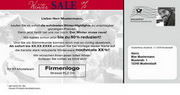 e-pm Mailingaktion - Artikel-Nr. 617395 Winter Sale - Mailing Maxikarte Winter