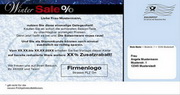 e-pm Mailingaktion - Artikel-Nr. 617404 Sale Zusatzrabatt - Mailing Maxikarte Winter