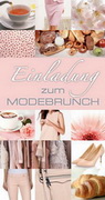 e-pm Mailingaktion - Artikel-Nr. 617405 Modebrunch - Mailing Maxikarte Modefrhstck