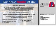 e-pm Mailingaktion - Artikel-Nr. 617417 neue Mode - Mailing Maxikarte 

frühjahr