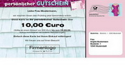 e-pm Mailingaktion - Artikel-Nr. 617420 fashion Gutschein - Mailing Maxikarte 

frühjahr