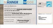 e-pm Mailingaktion - Artikel-Nr. 617426 Mnner Mode - Mailing Maxikarte 

frühjahr