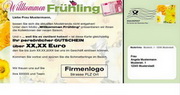 e-pm Mailingaktion - Artikel-Nr. 617433 Willkommen fürhling - Mailing 

Maxikarte frühjahr