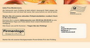 e-pm Mailingaktion - Artikel-Nr. 716178 fürhlingserwachen - Mailing Maxikarte 

frühjahr