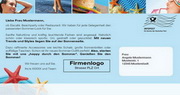 e-pm Mailingaktion - Artikel-Nr. 716210 Happy durch den Sommer - Mailing 

Maxikarte Sommer